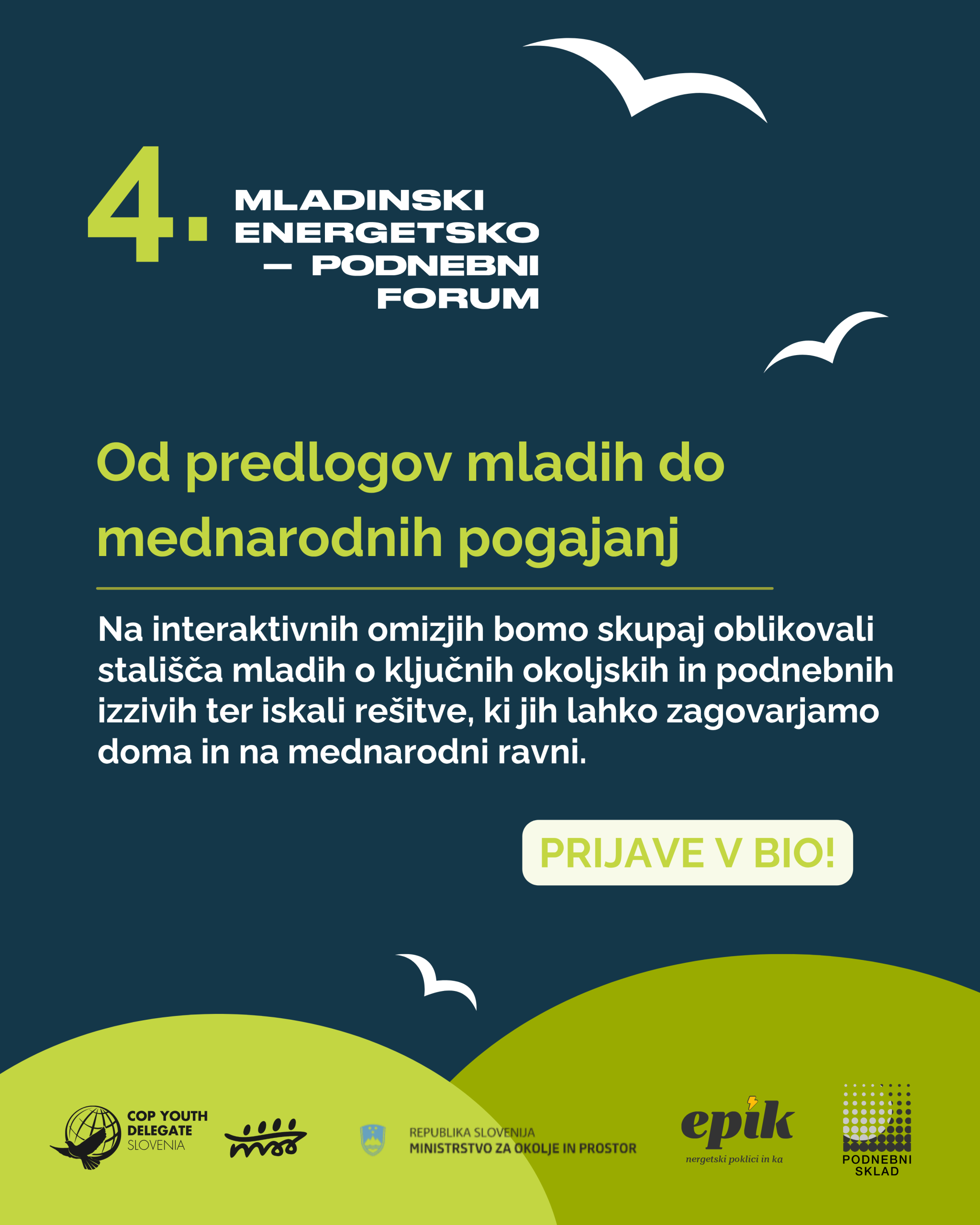 Grafika: Najava2 4. mladinski energetsko-podnebni forum (Grafika: MSS)